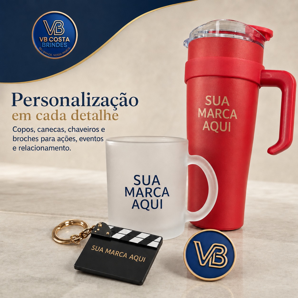 Kits Personalizados Sob Medida - VB Costa Brindes
